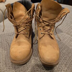 Timberland Womens (Or Men's) Brown Lace-Up Boots